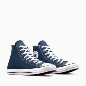 Converse Chuck Taylor All Star Navy Blue Canvas Hi Tops